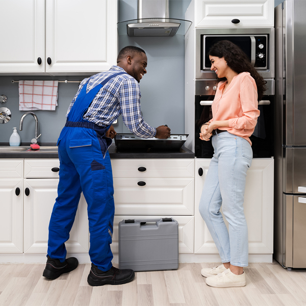 can you provide an estimate for cooktop repair before beginning any work in Washburn County